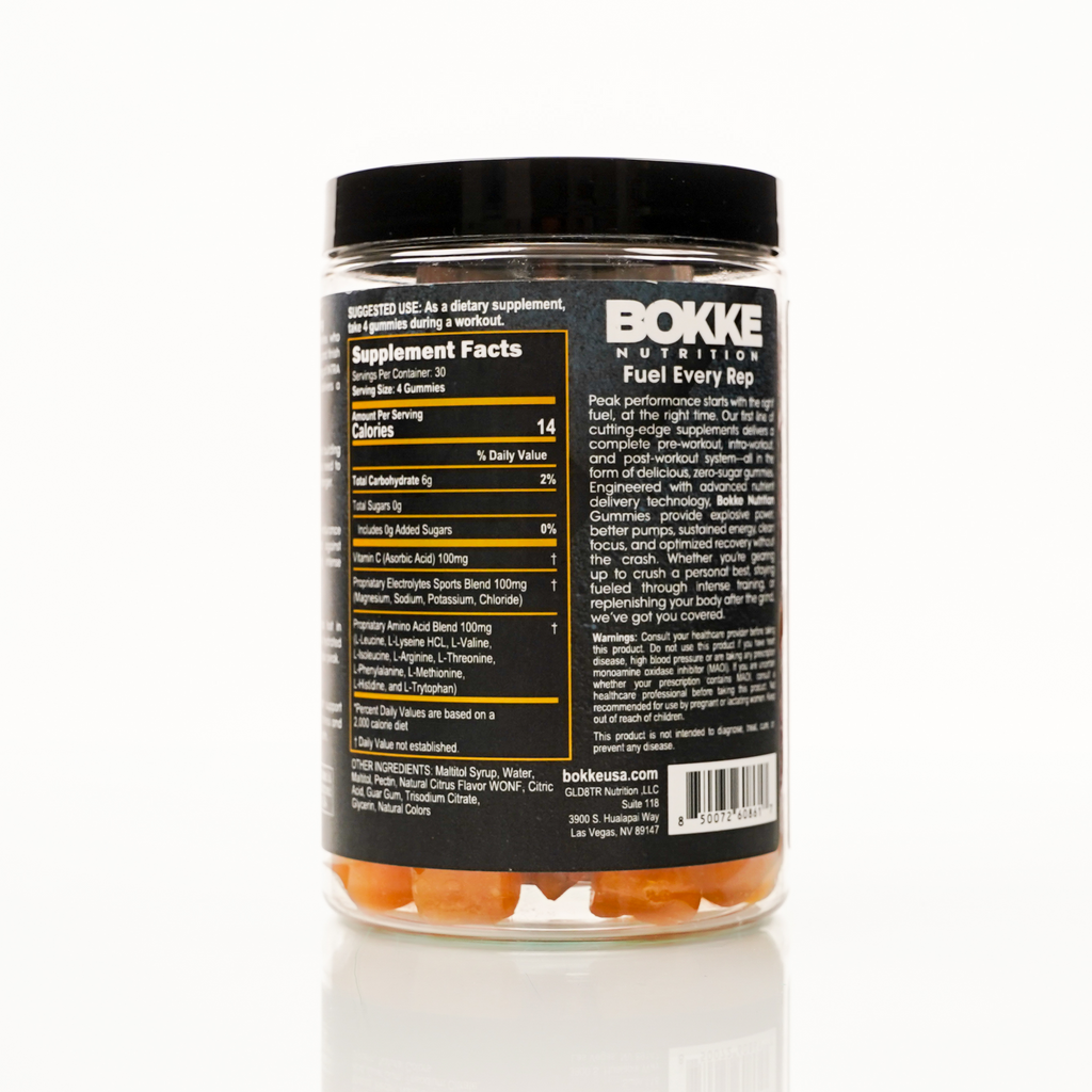 Hydra Fuel Intra-Workout Gummies — Lemon Zest (120 ct / 30 servings)