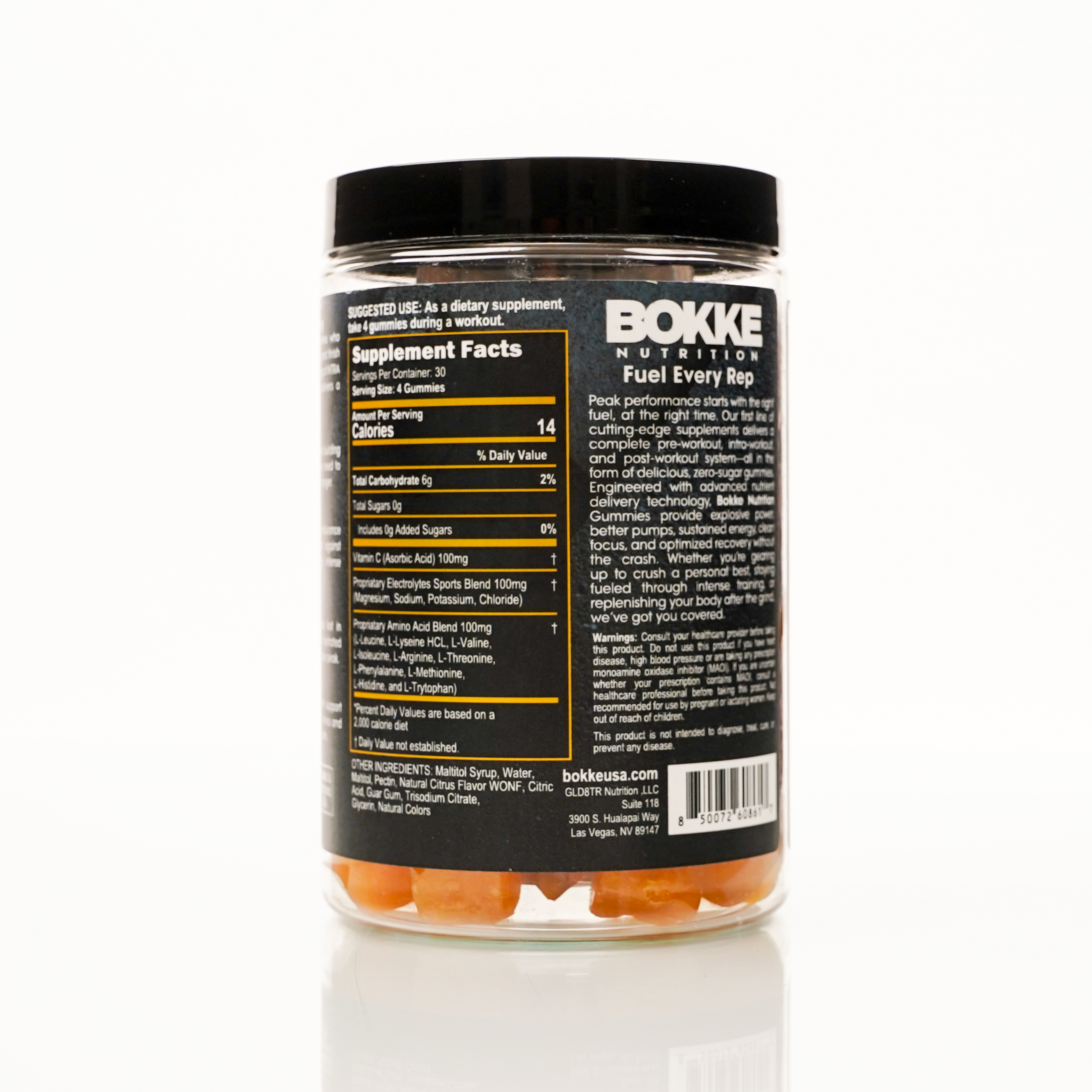 Hydra Fuel Intra-Workout Gummies — Lemon Zest (120 ct / 30 servings)